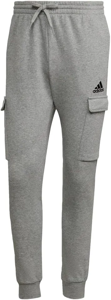 adidas Men's Essentials Fleece Regular Tapered Cargo Pants