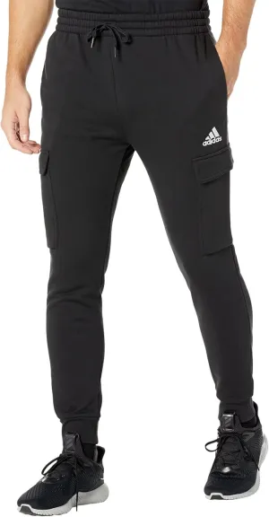 adidas Men's Essentials Fleece Regular Tapered Cargo Pants