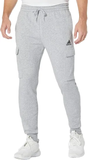 adidas Men's Essentials Fleece Regular Tapered Cargo Pants