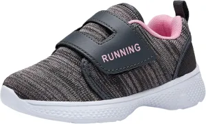 adituo Toddler/Little Kid Boys Girls Lightweight Breathable Sneakers Strap Athletic Runing Walking Sports Shoes