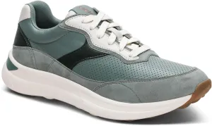 Aetrex Women's Emily Orthopedic Plantar Fasciitis Relief Arch Support Inserts Shoes - Adjustable Lace-Up Leather Sneakers for Women