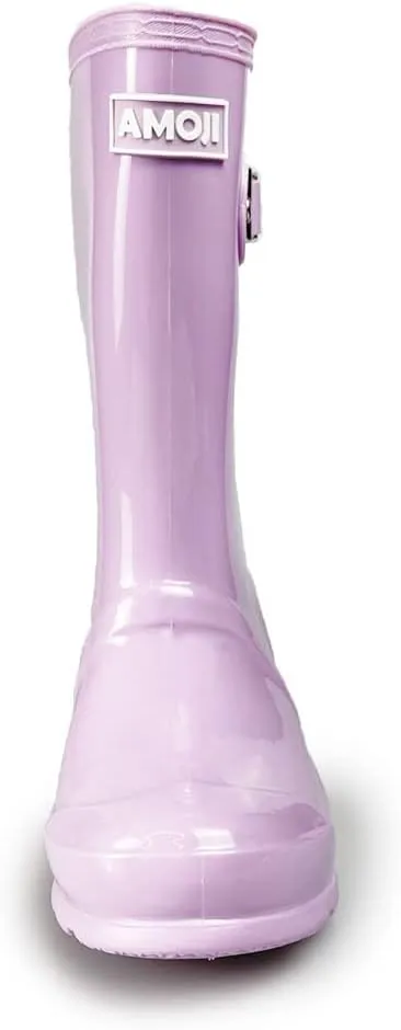 Amoji Gril Easy On Rain Boots (Little Kid/Big Kid)