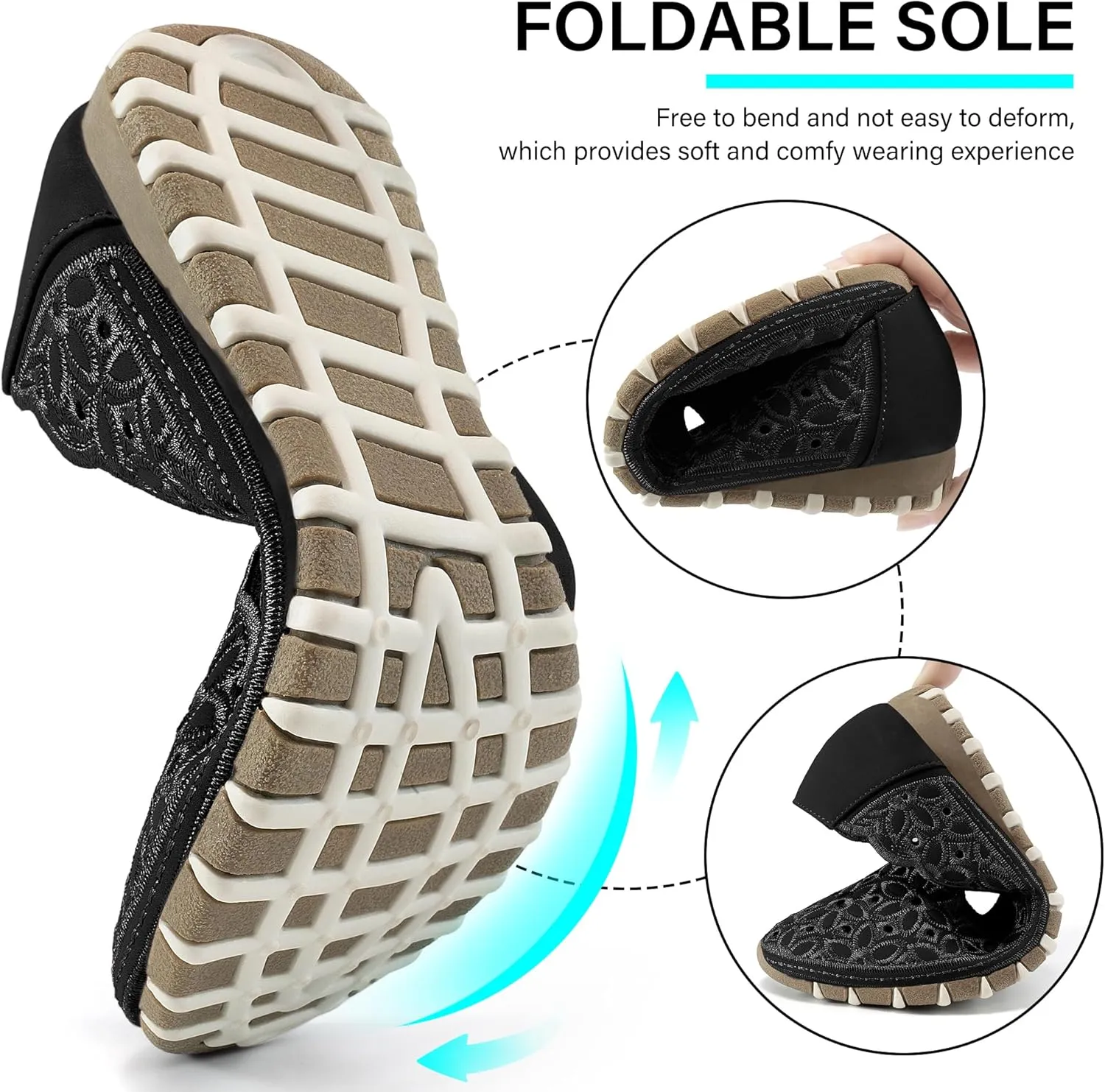 Aomigoct Shoes for Women Ballet Flats: Closed Toe Dress Flats Comfortbale Slip On Pointed Shoes Women Casual Ballets