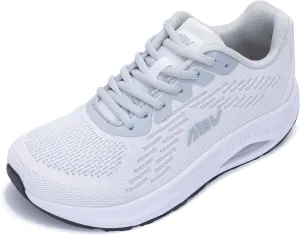 AOV Wide Toe Box Shoes Women Arch Support Walking Shoes for Plantar Fasciitis Orthotic Air Tennis Sneakers