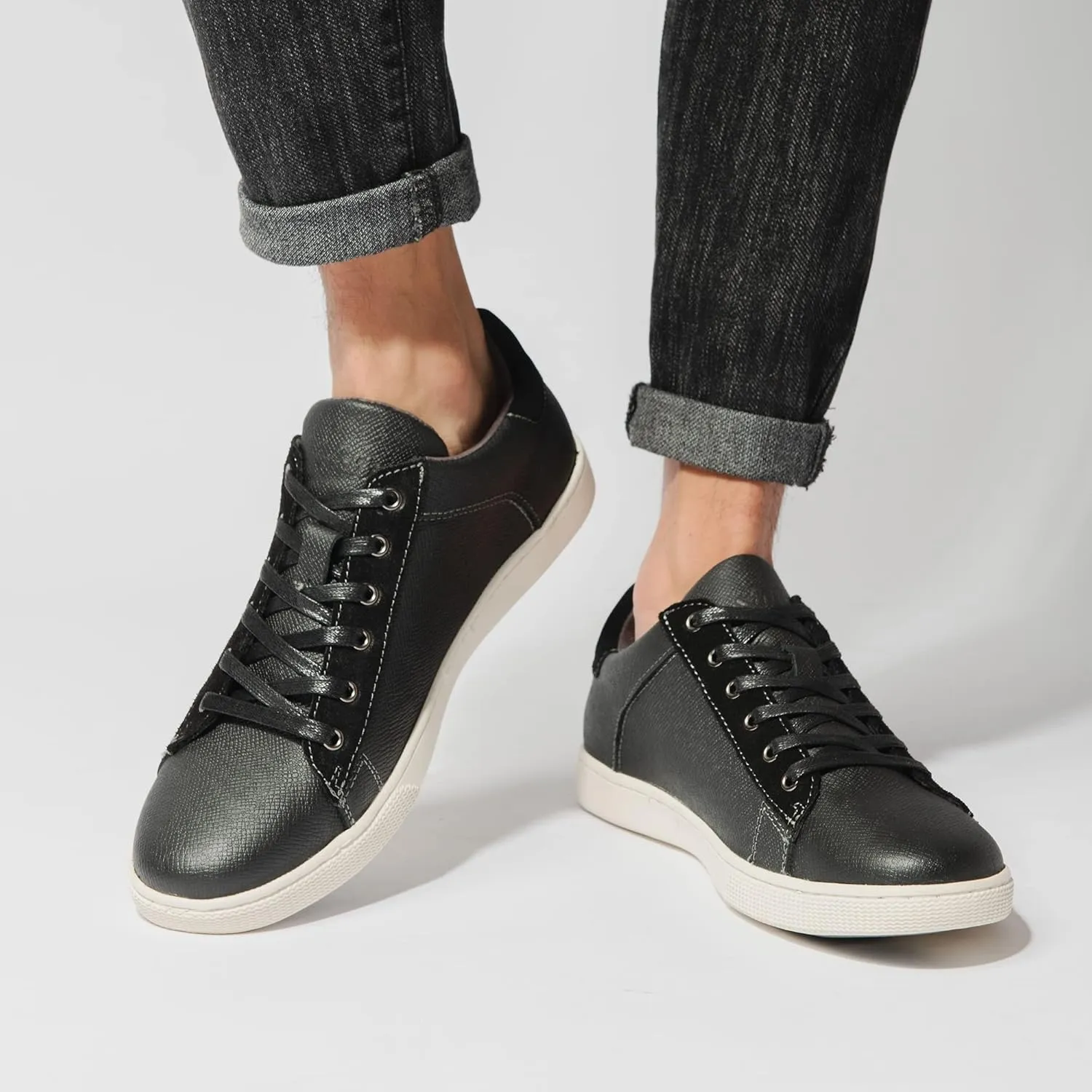 Arkbird Mens Fashion Sneakers Classic Casual Dress Shoes Stylish Lace-up Oxford Shoes for Men