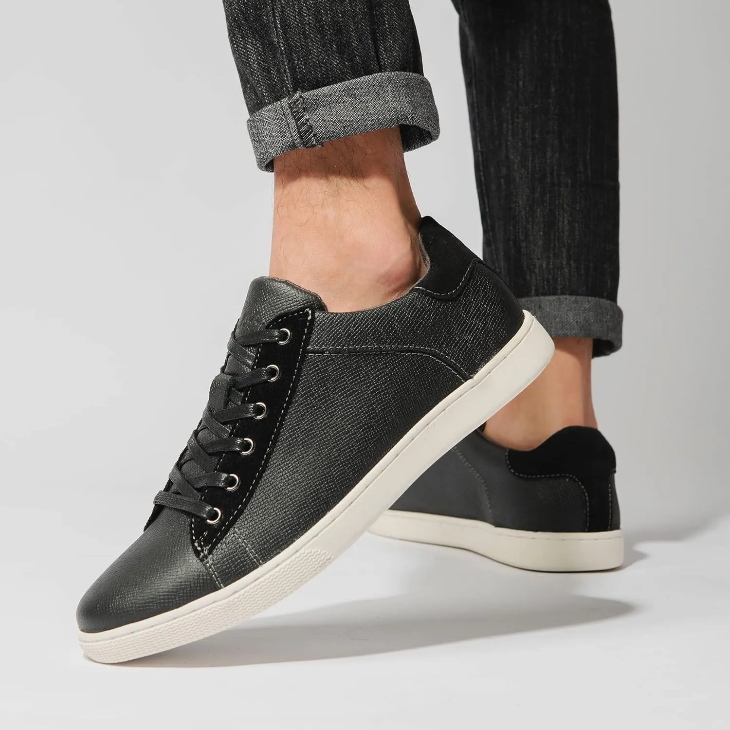 Arkbird Mens Fashion Sneakers Classic Casual Dress Shoes Stylish Lace-up Oxford Shoes for Men