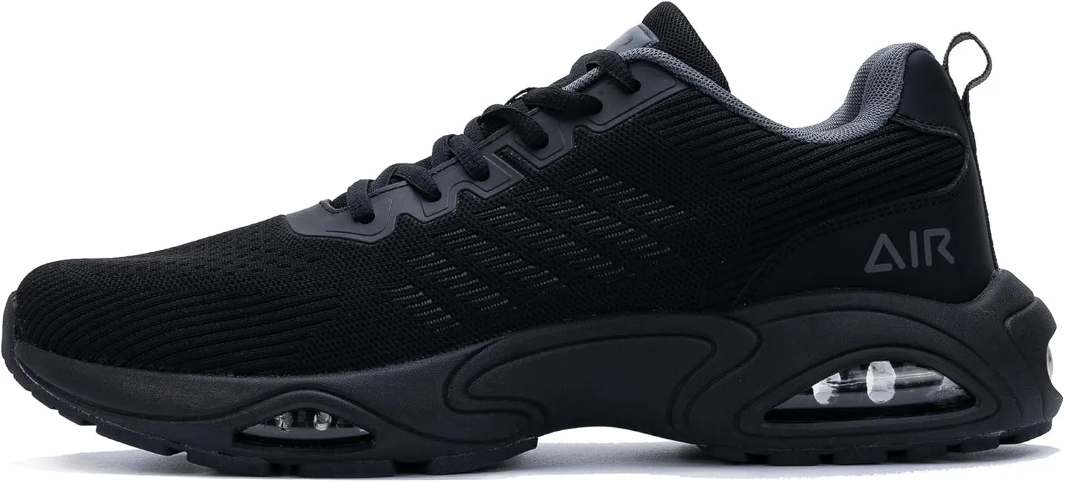 Autper Men's Air Athletic Running Shoes Lightweight Breathable Tennis Walking Sneakers for Gym Jogging Sports US 7-13
