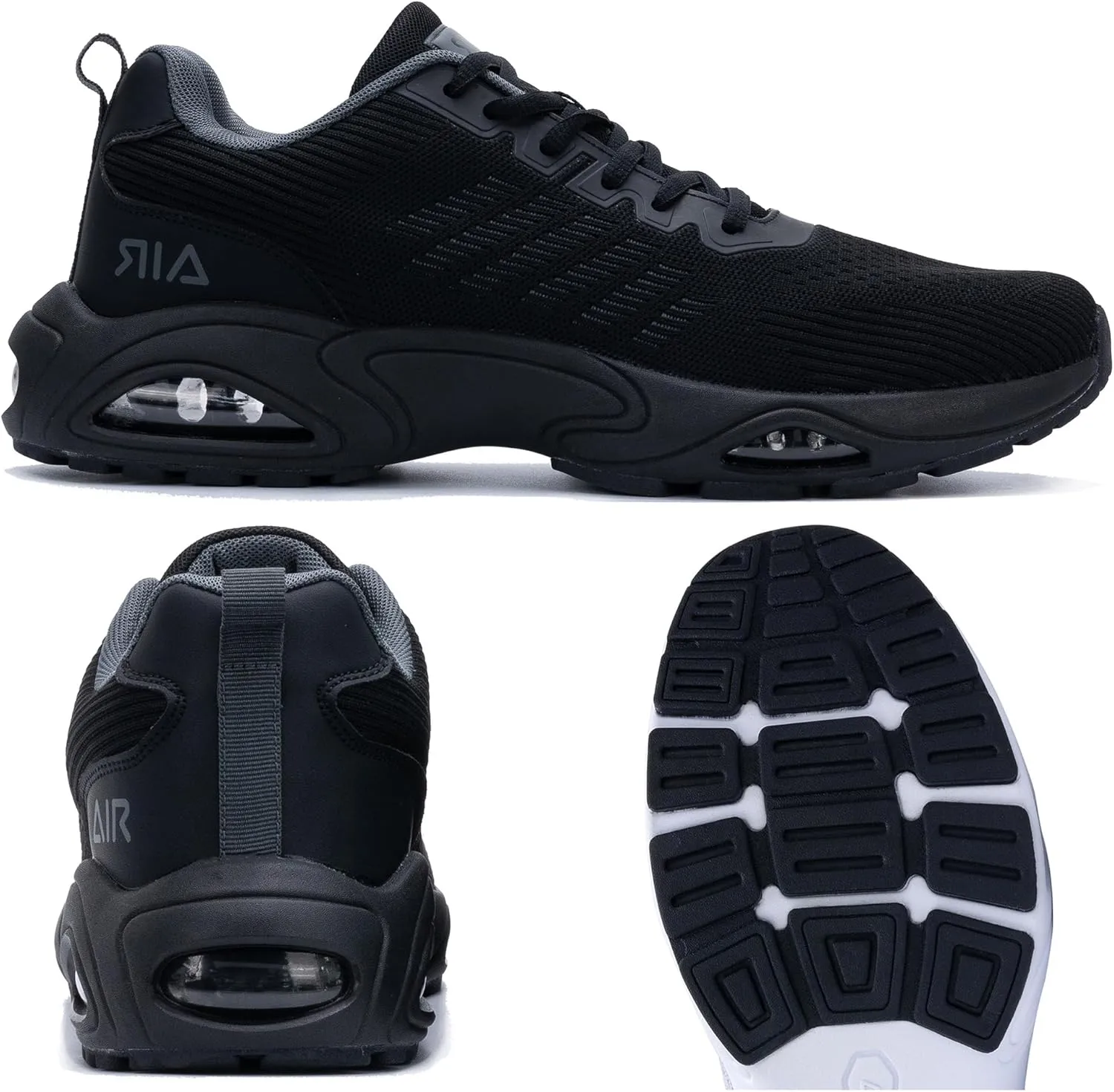 Autper Men's Air Athletic Running Shoes Lightweight Breathable Tennis Walking Sneakers for Gym Jogging Sports US 7-13