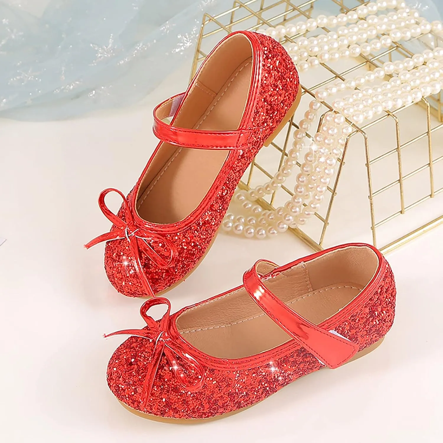 Baby Shoes Infant Baby Soft Sole Walking Shoes Bow Ballet Flats for Girl Wedding Birthday Party Oxford Shoes Loafers