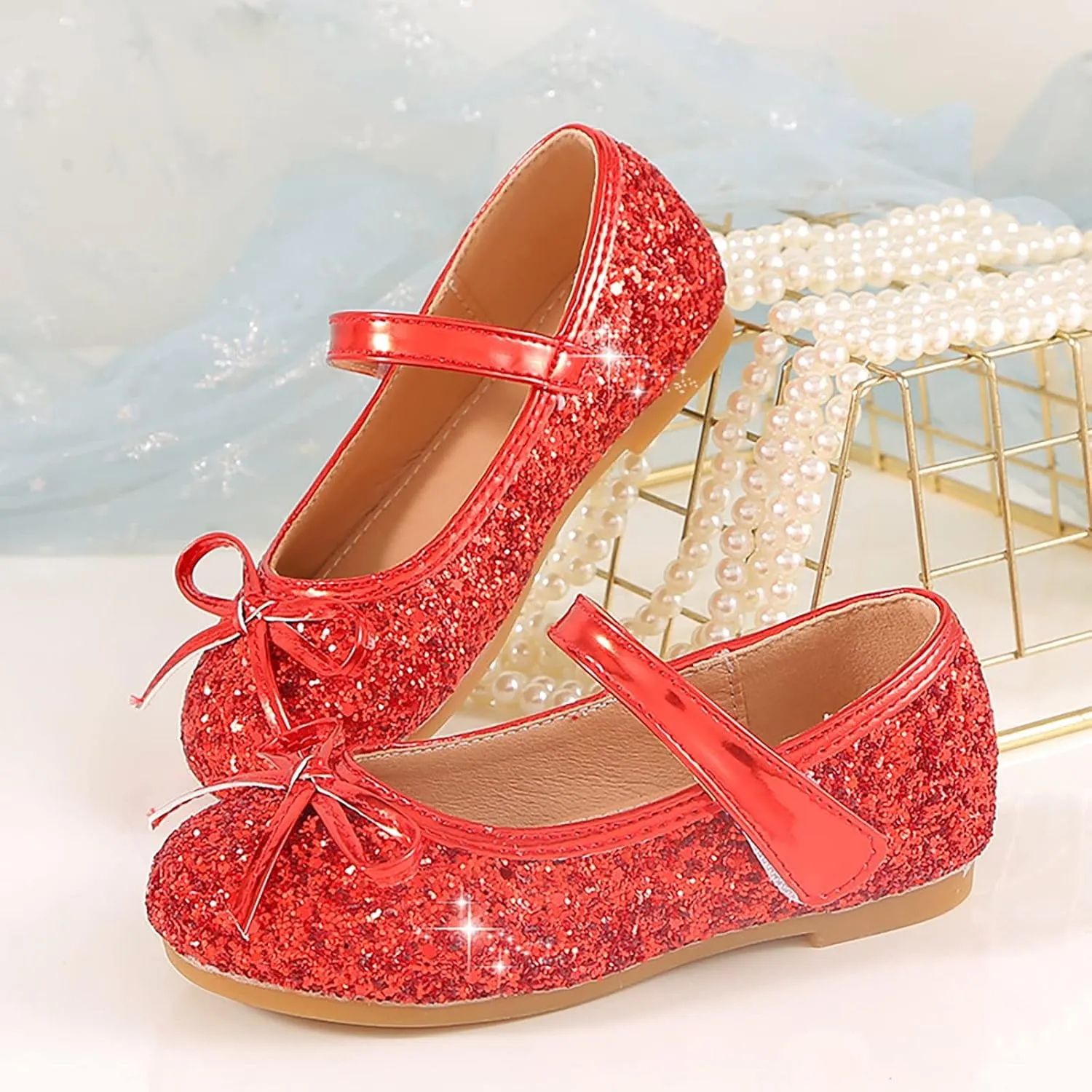 Baby Shoes Infant Baby Soft Sole Walking Shoes Bow Ballet Flats for Girl Wedding Birthday Party Oxford Shoes Loafers