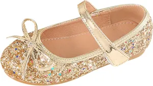 Baby Shoes Infant Baby Soft Sole Walking Shoes Bow Ballet Flats for Girl Wedding Birthday Party Oxford Shoes Loafers