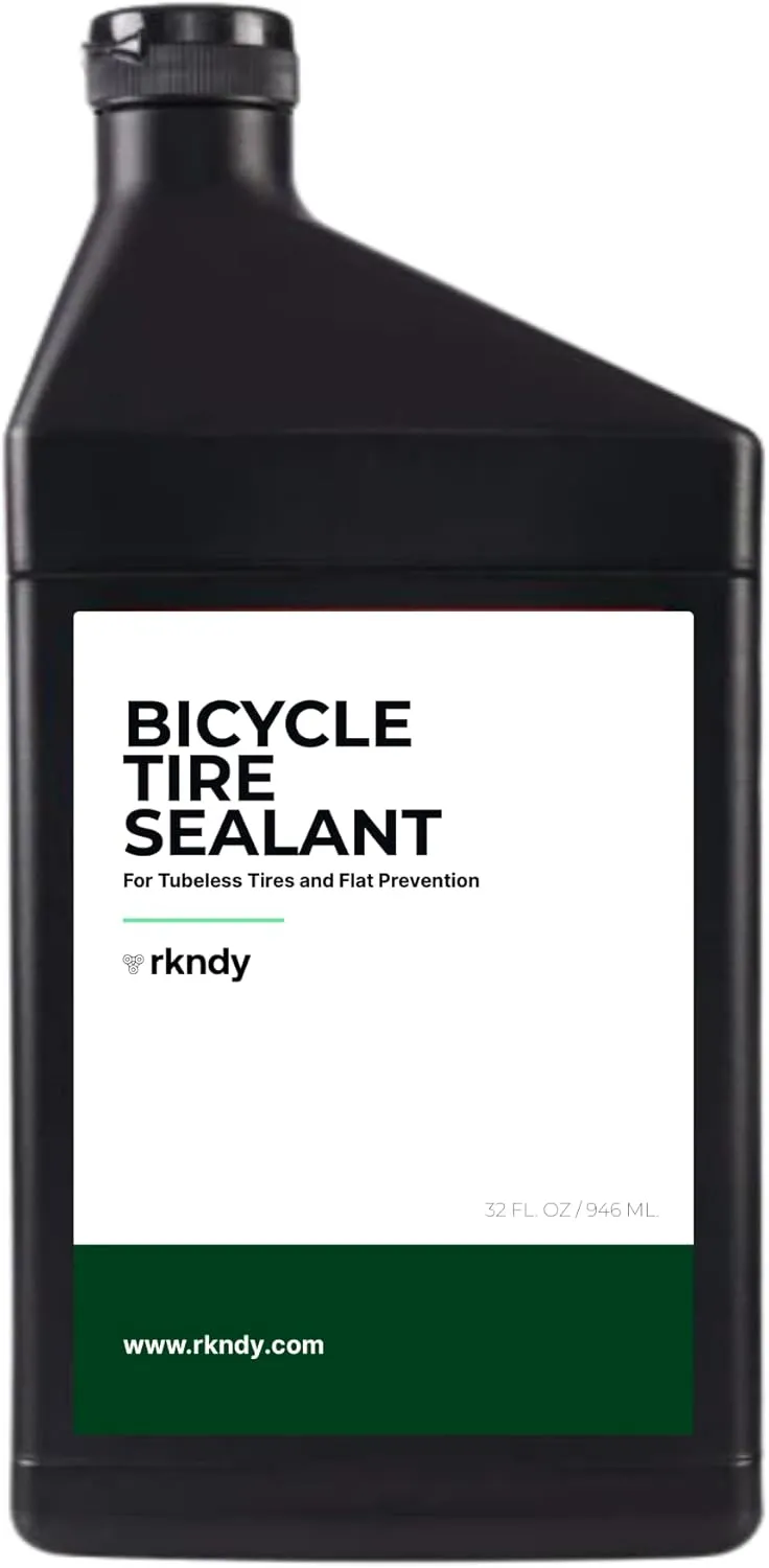 Bicycle Tire Sealant for Tubeless Systems, 32 oz Bottle - Non-Toxic, Non-Corrosive, Non-Hazadous, Biodegradable