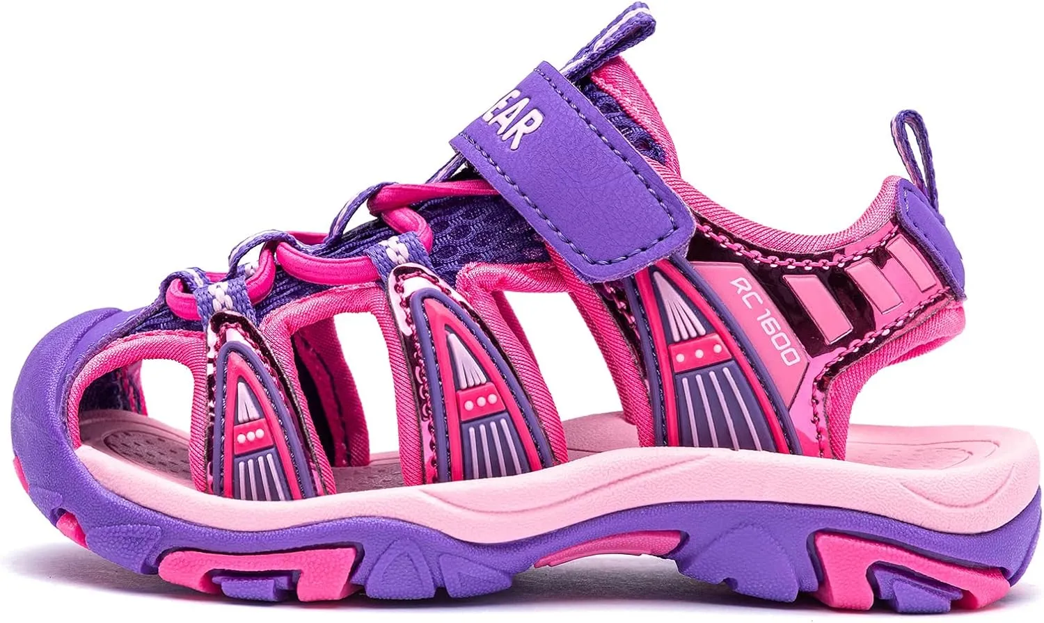 BODATU Boys' and Girls' Summer Outdoor Beach Sports Closed-Toe Sandals