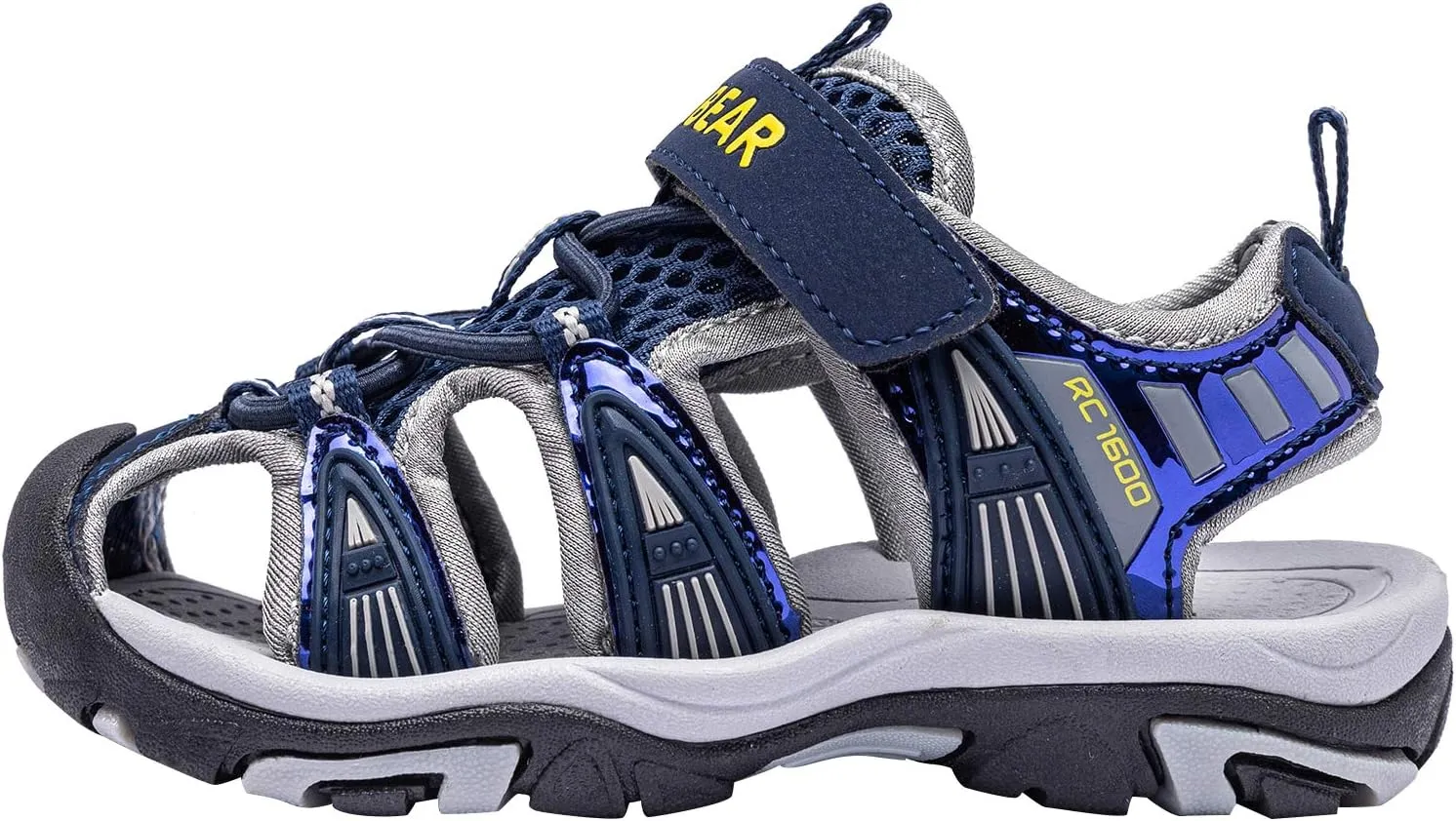 BODATU Boys' and Girls' Summer Outdoor Beach Sports Closed-Toe Sandals