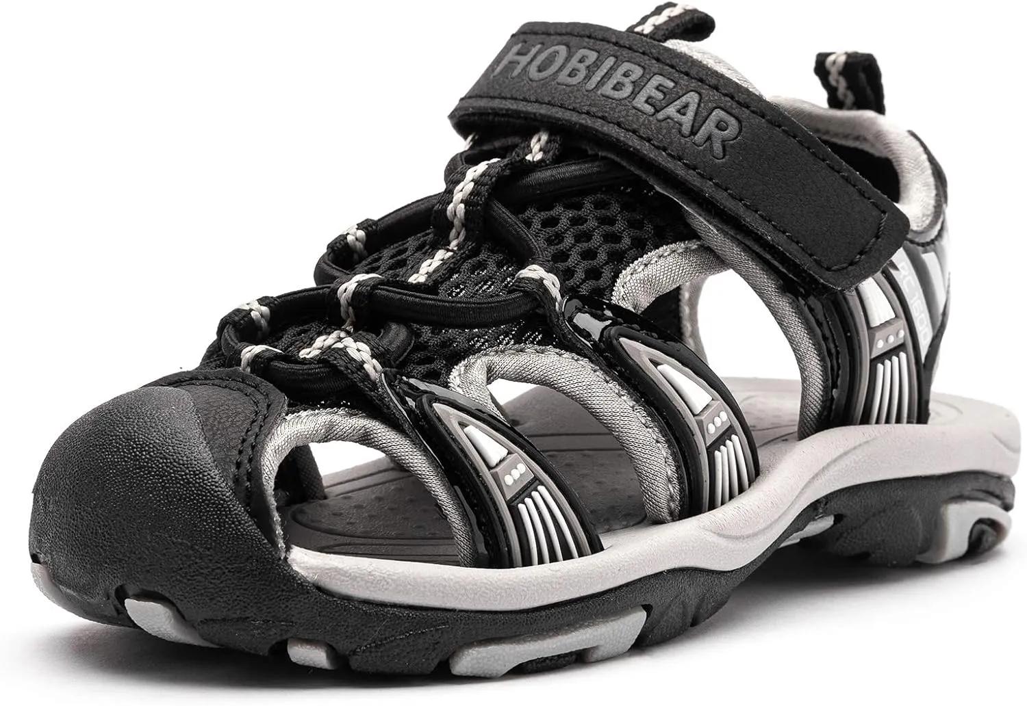 BODATU Boys' and Girls' Summer Outdoor Beach Sports Closed-Toe Sandals