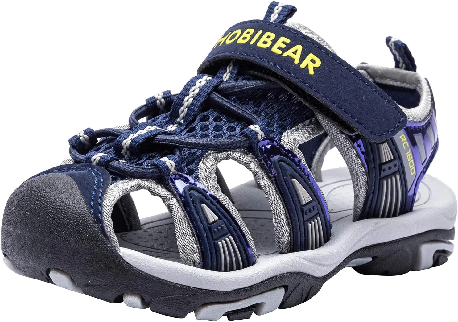 BODATU Boys' and Girls' Summer Outdoor Beach Sports Closed-Toe Sandals