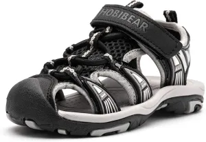 BODATU Boys' and Girls' Summer Outdoor Beach Sports Closed-Toe Sandals