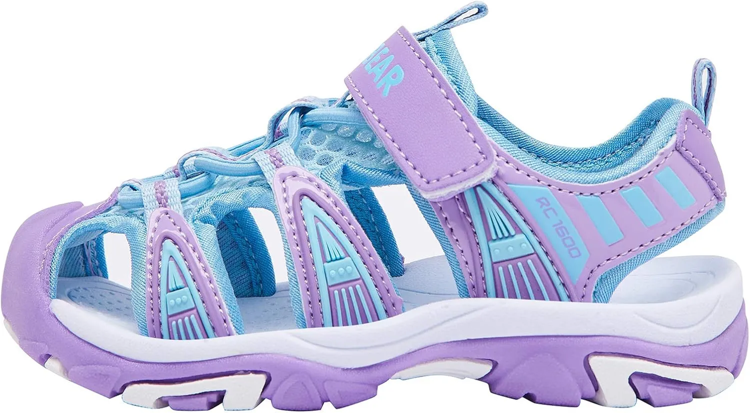 BODATU Boys' and Girls' Summer Outdoor Beach Sports Closed-Toe Sandals
