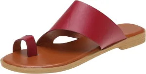 Casual Women’s Slip-On Sandals Open Slip-Toe Slides Summer Daily Dressy Flat Slippers Footwear with Cross Strap