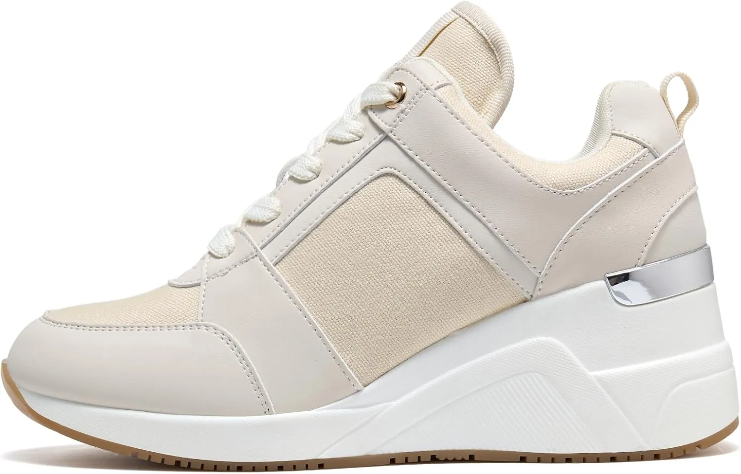 Cestfini Wedge Sneakers for Women - Wedge Tennis Shoes Non-Slip Women Fashion Sneakers
