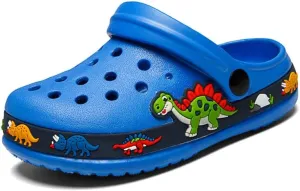 Children Garden Shoes Unisex Little- Kids Cartoon Clogs Slippers Toddler Slip On Lightweight Beach Pool Sandals Yard