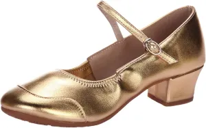 Closed Toe Chunky Heels Women's Pumps Comfortable Dress Sandals Summer Dance Walking Shoes Heeled Sandals
