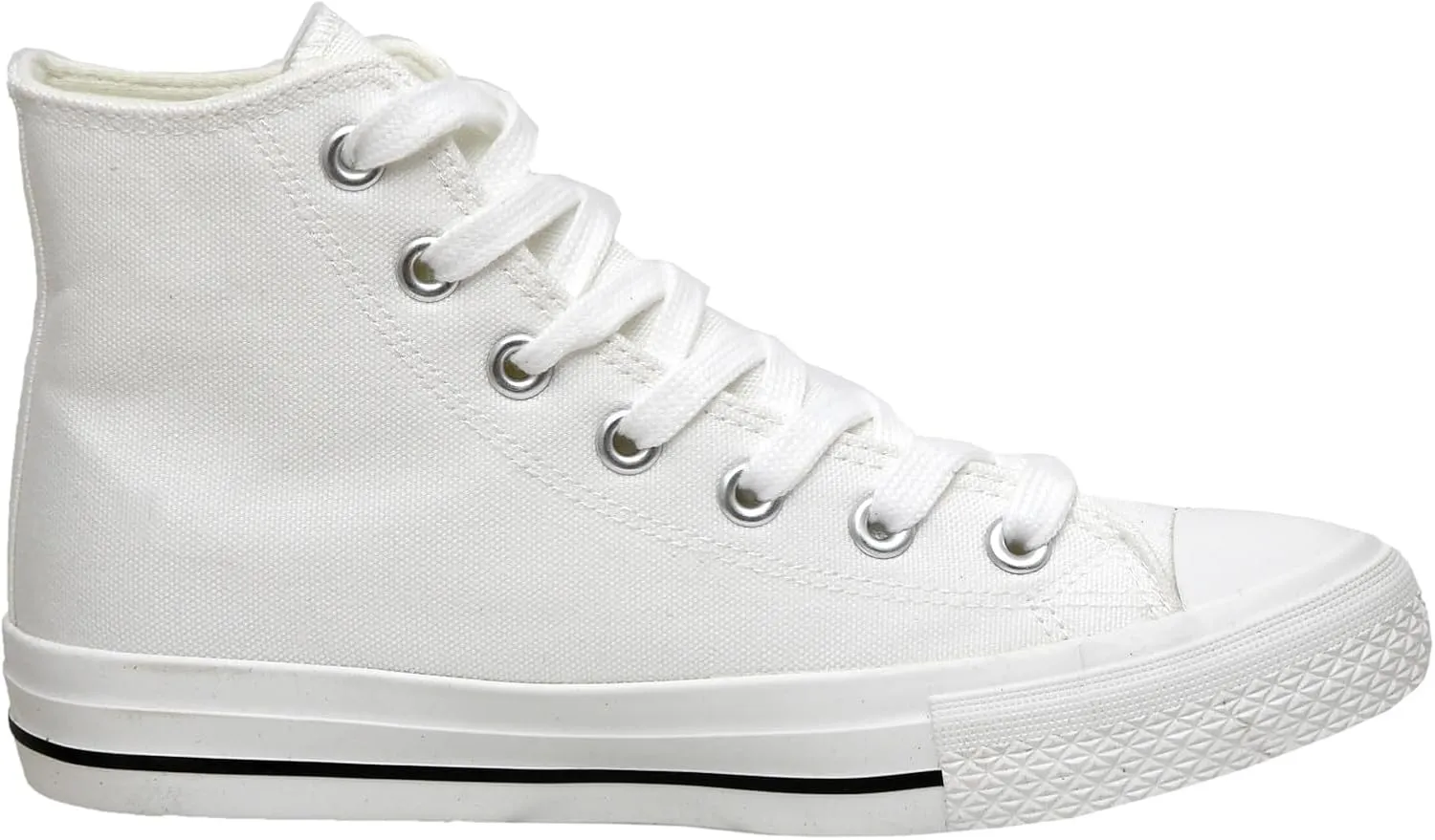 CUSHIONAIRE Women's Vance high top Canvas Sneaker  Memory Foam