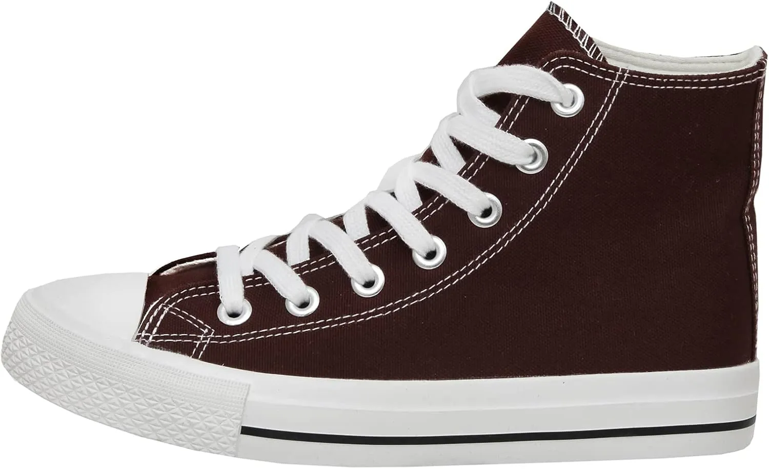 CUSHIONAIRE Women's Vance high top Canvas Sneaker  Memory Foam