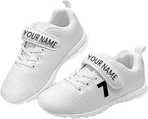 Custom Kids Tennis Shoes Personalized Gift Girls Boys Athletic Shoes