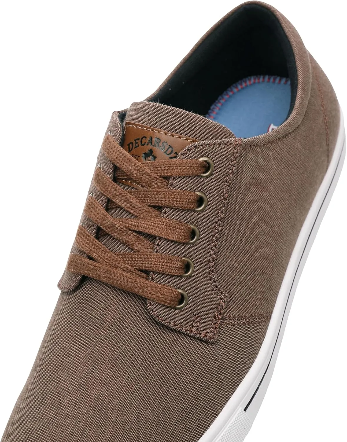DECARSDZ Men's Fashion Dress Sneakers Comfortable Casual Skate Shoe Walking Oxford Shoes