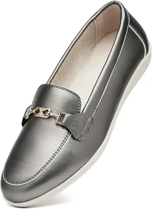 DeYashopin Women's Flats Shoes Non-Slip Ballet Shoes for Dressy Occasions,Walking and Driving Lightweight & Flexible for Comfort