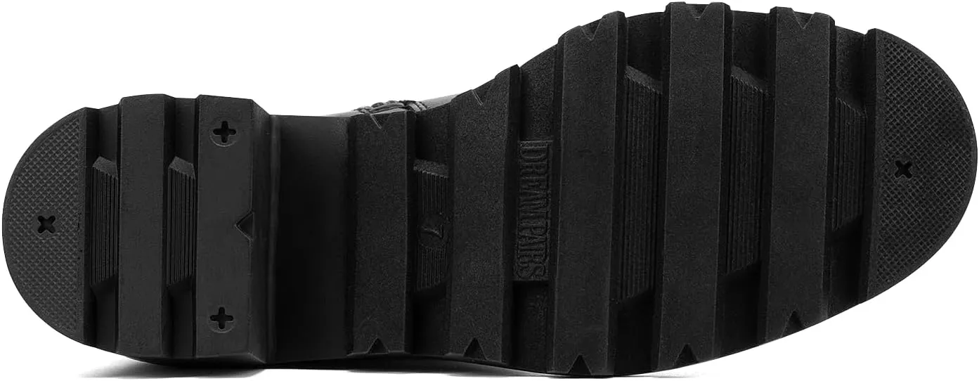 DREAM PAIRS Women's Knee High Boots, Comfortable Platform Round Toe Stretch Boots for Women