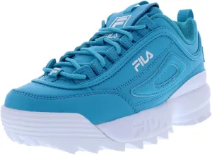 Fila Women's Disruptor II Premium Comfortable Sneakers, Pglo, 8