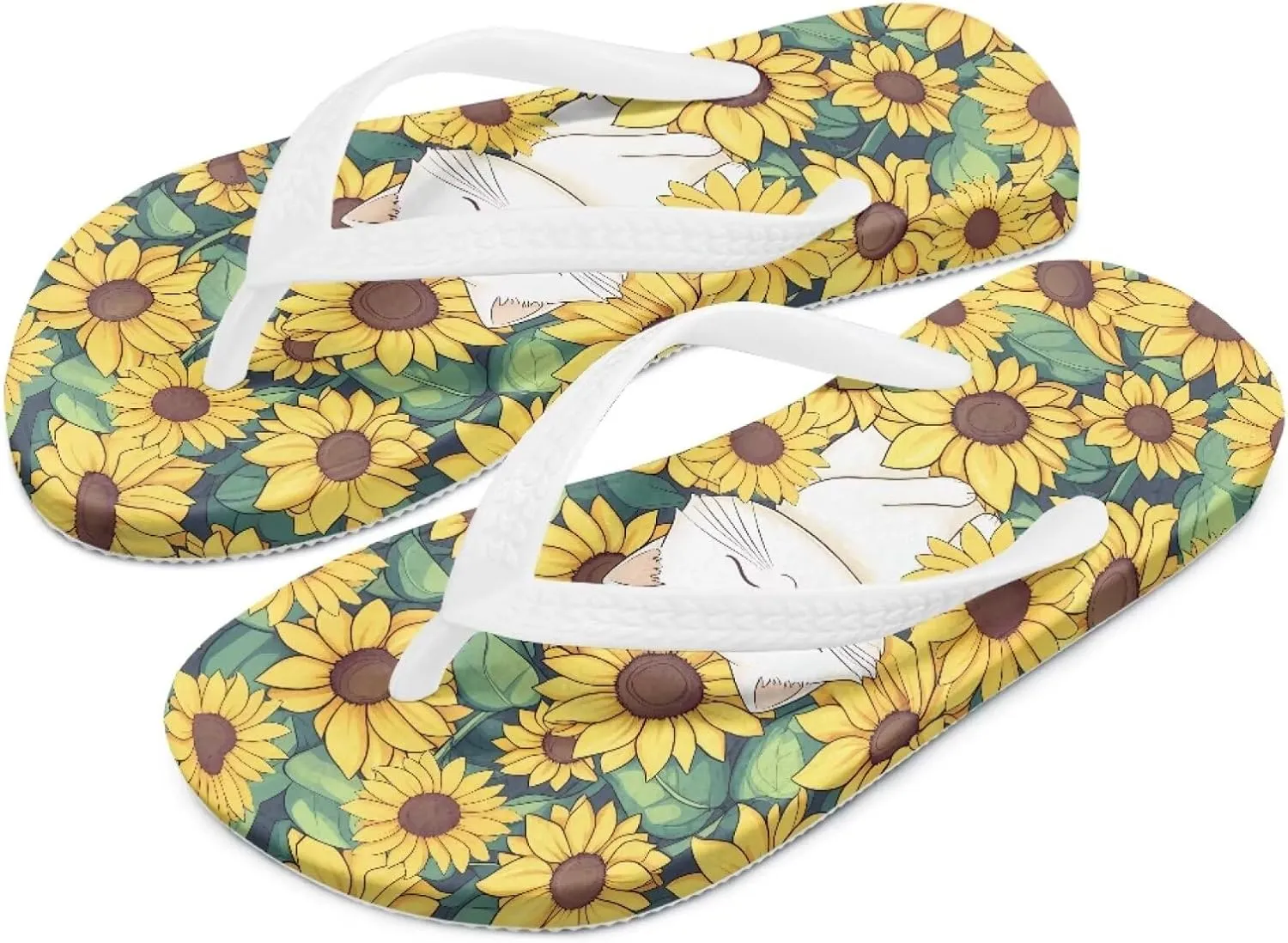 Flip Flops for Girls Kids Sandals Comfortable Girls Flip Flops House Slippers Lightweight Shower Shoes for Beach