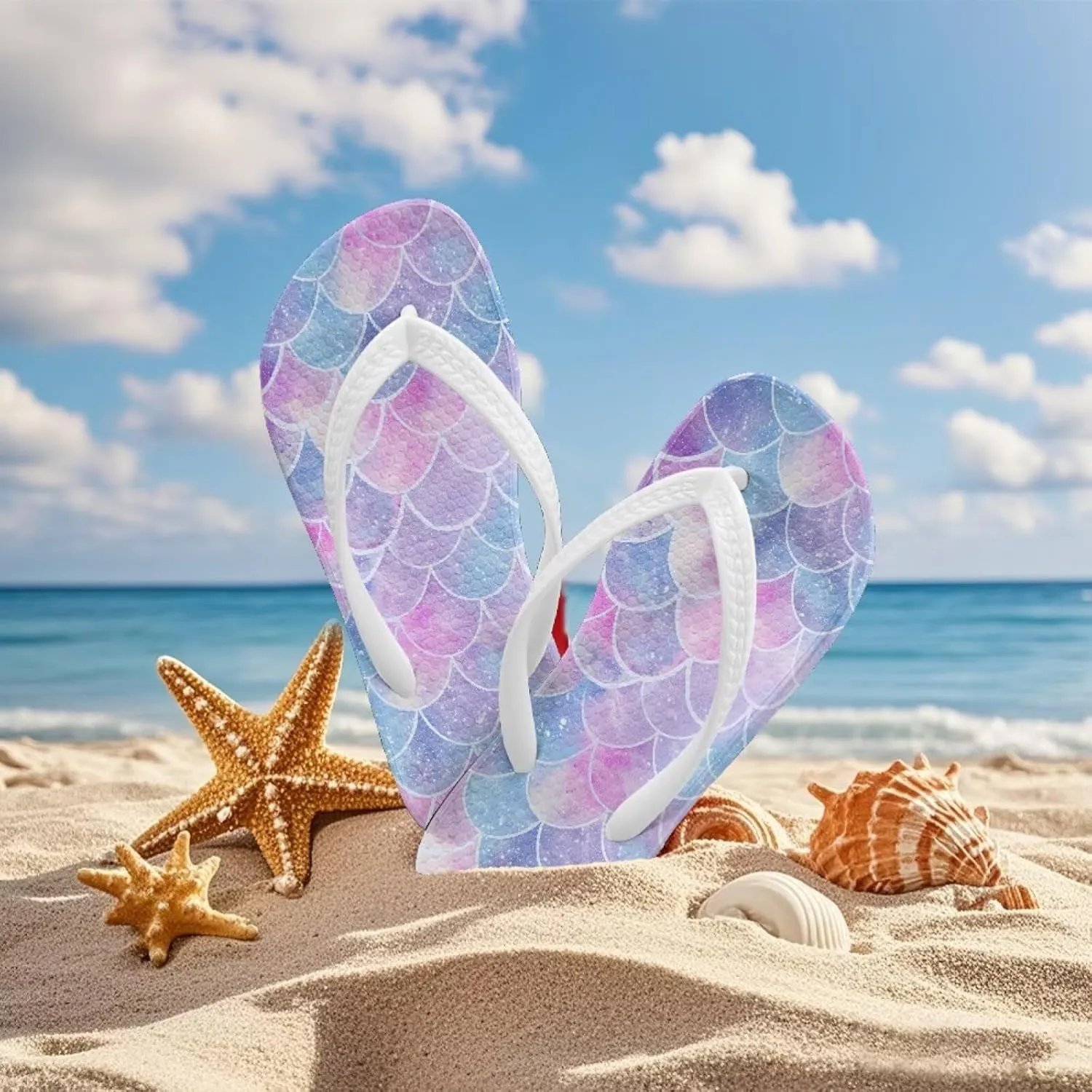 Flip Flops for Girls Summer Sandals Slip On Thong Sandals Kids Flip Flops with Non Slip Sole