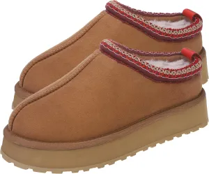 Forfoot Slipper Boots for Women, Cozy Fleece Non Slip Indoor House Shoes