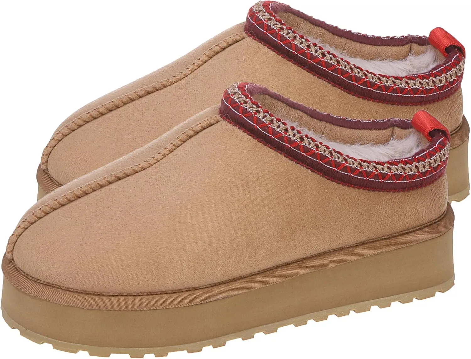 Forfoot Slipper Boots for Women, Cozy Fleece Non Slip Indoor House Shoes