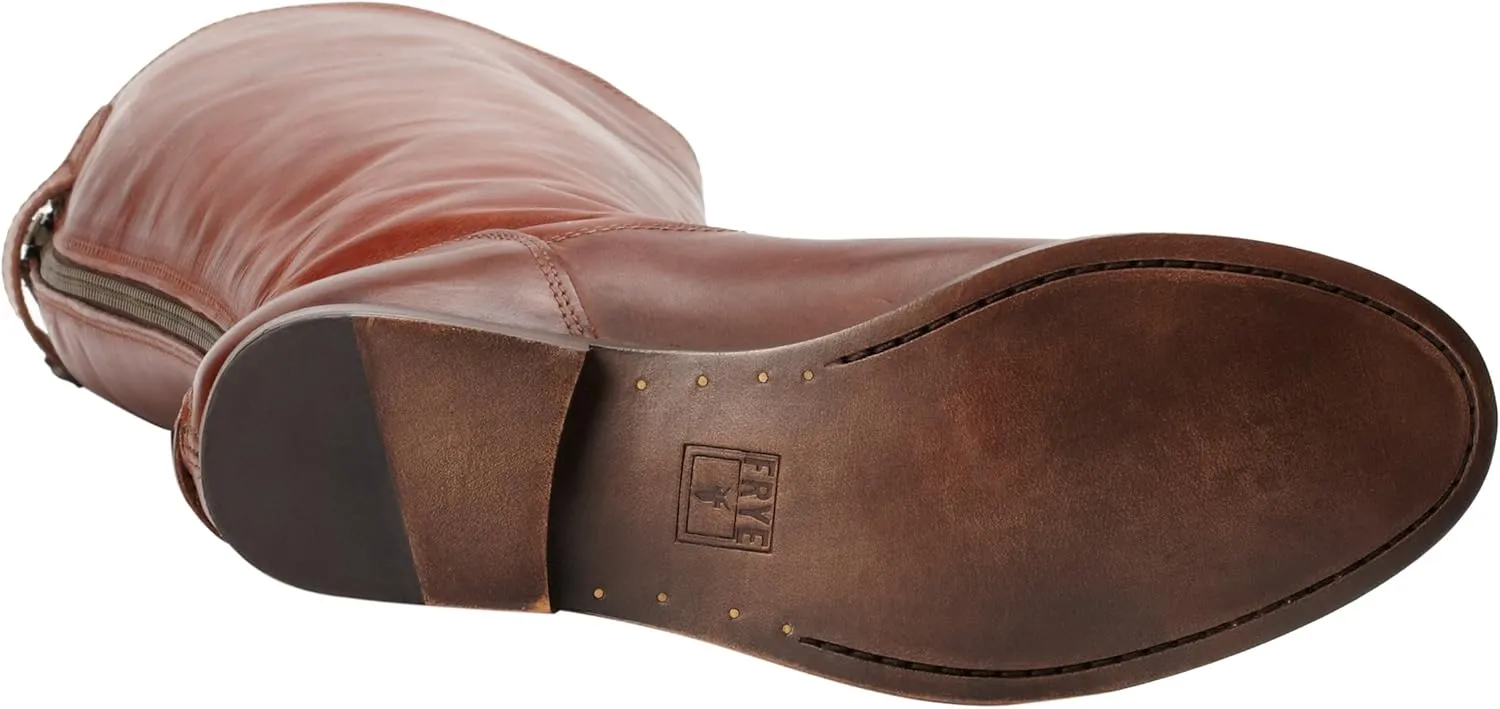 FRYE Women's Melissa Button Back Zip Wide Calf