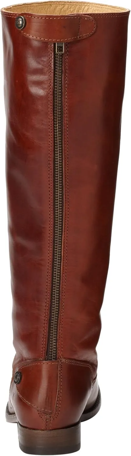 FRYE Women's Melissa Button Back Zip Wide Calf