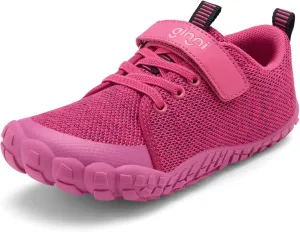 GINNI Boys Girls Barefoot Shoes - Lightweight Walking Running Athletic Sneakers, Breathable Zero Drop, Naturally Splay Wide Toe Box for Toddler, Little and Big Kids