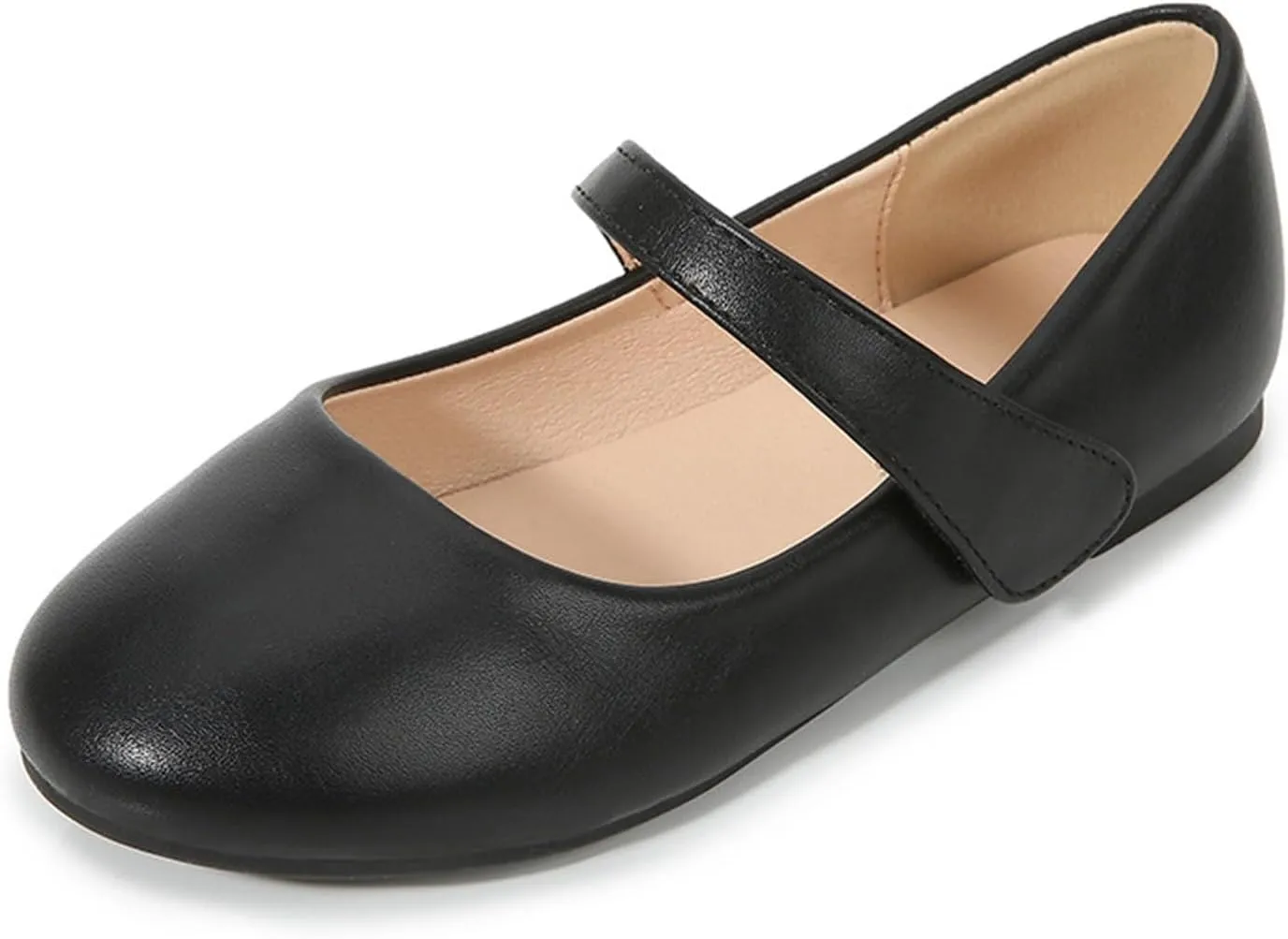Girls Dress Shoes Patent Leather Wedding Party School Uniform Shoes Ballet Flats Little Girls Flower Kid Shoes