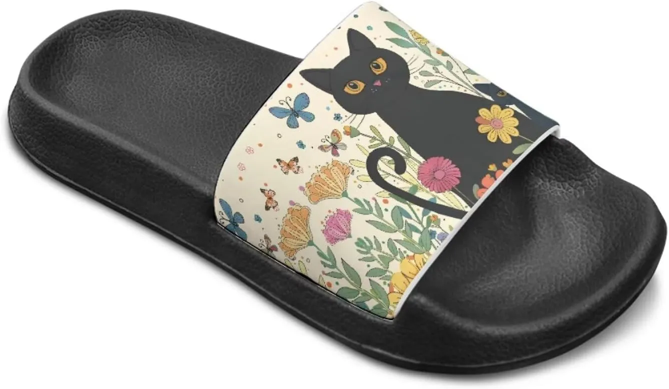 Girls Slides Cute Animal Pool Slides for Kids Summer Beach Shower Slide Sandals