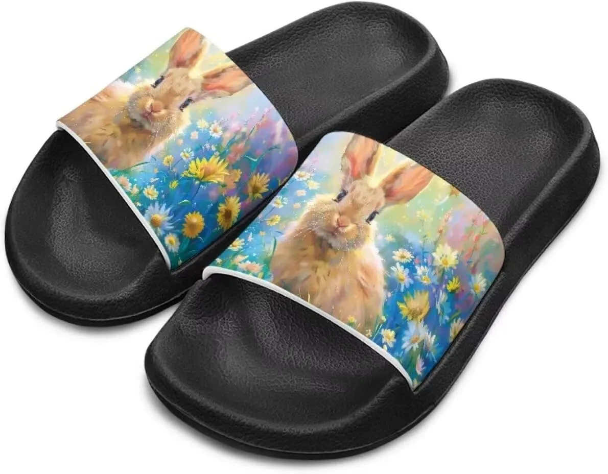 Girls Slides Kids Summer House Shoes for Boys Beach Pool Sporty Slides Shower Non Slip Swimming Gifts