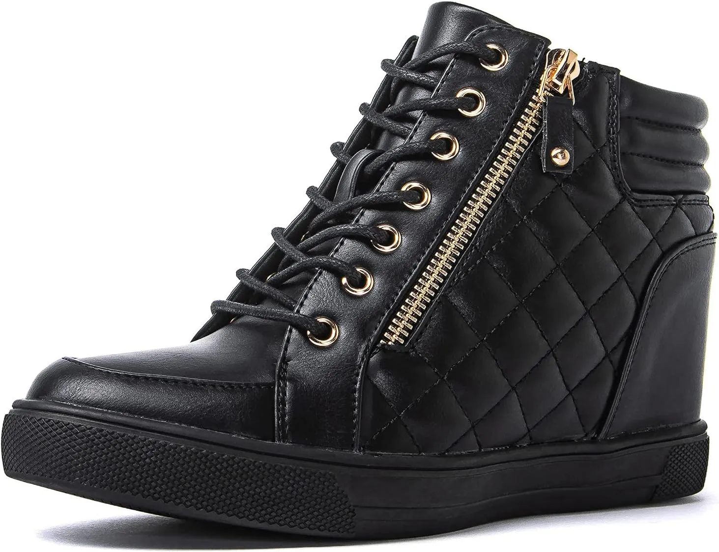 GLOBALWIN Women's Ankle Boots Wedge Sneakers For Women