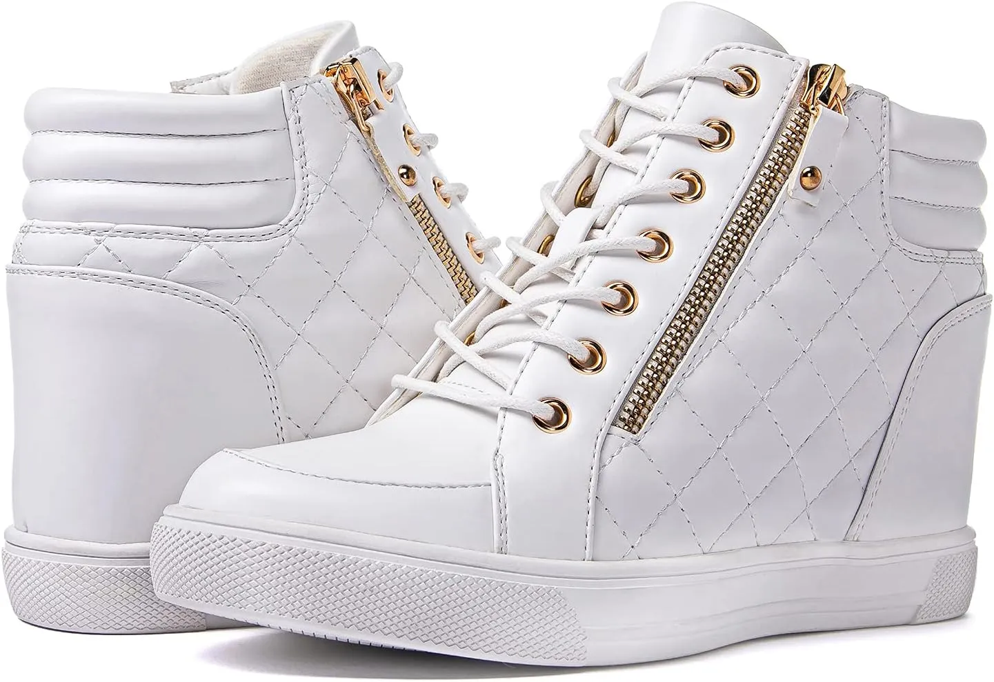 GLOBALWIN Women's Ankle Boots Wedge Sneakers For Women