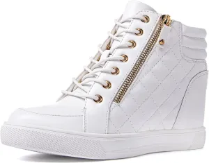 GLOBALWIN Women's Ankle Boots Wedge Sneakers For Women