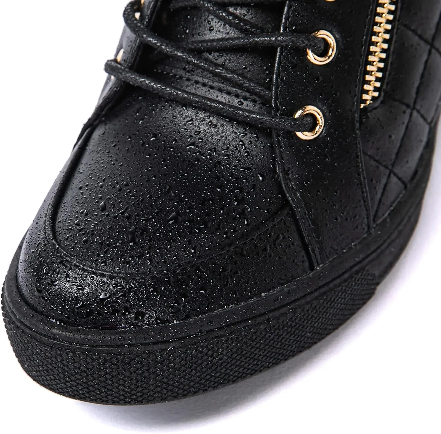 GLOBALWIN Women's Ankle Boots Wedge Sneakers For Women