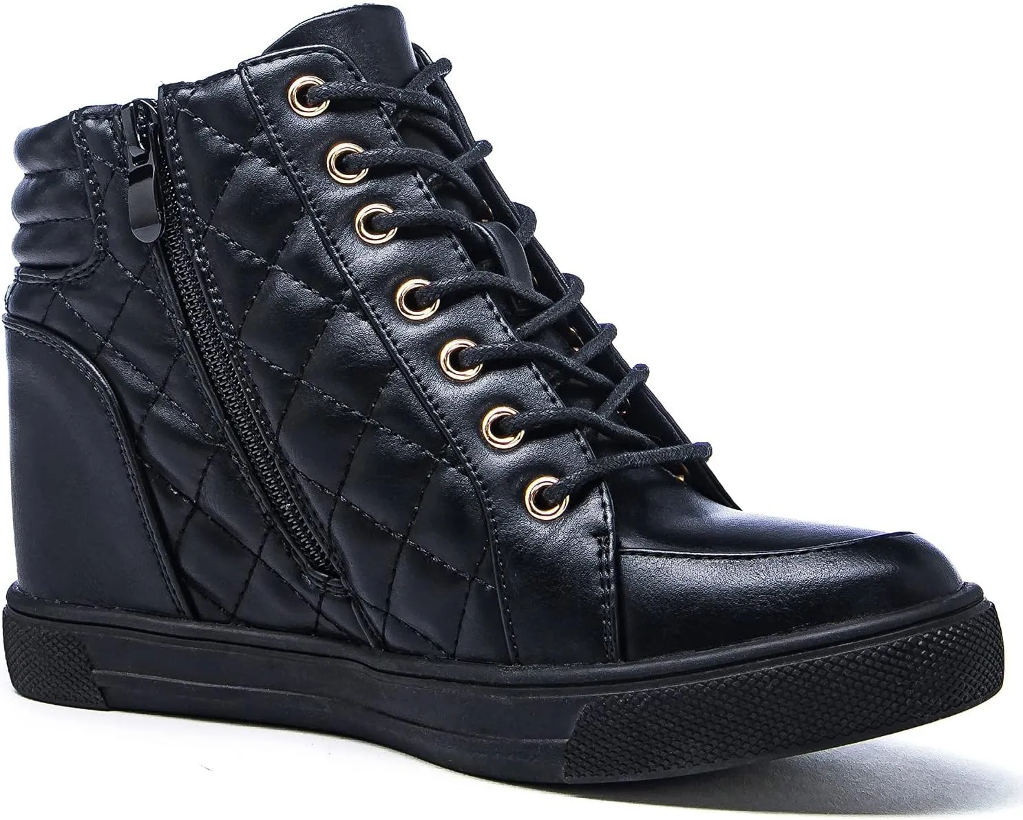 GLOBALWIN Women's Ankle Boots Wedge Sneakers For Women