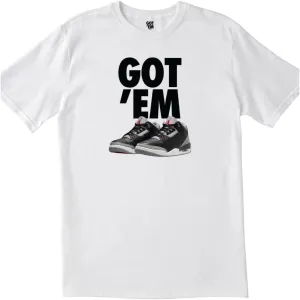 GOT'EM Sneaker T-Shirt Jordan Casual Streetwear Short Sleeve Graphic Print Sneakers Tees