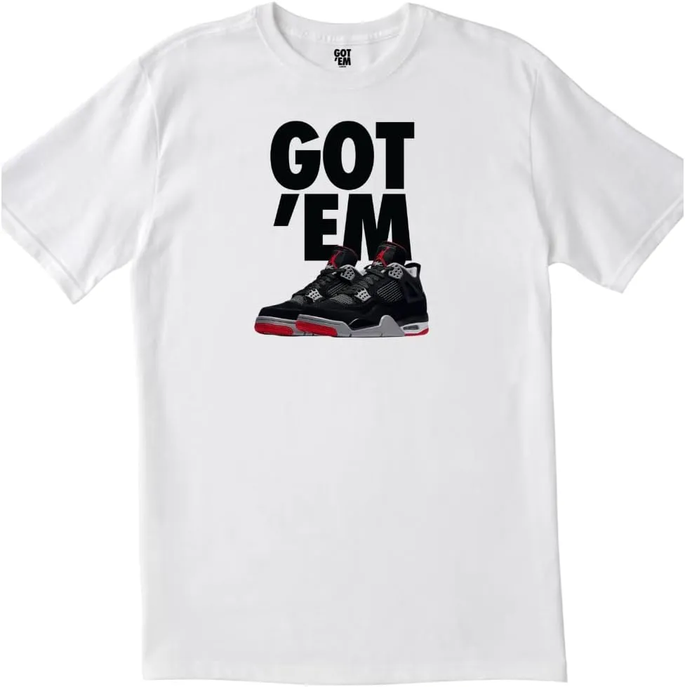 GOT'EM Sneaker T-Shirt Jordan Casual Streetwear Short Sleeve Graphic Print Sneakers Tees